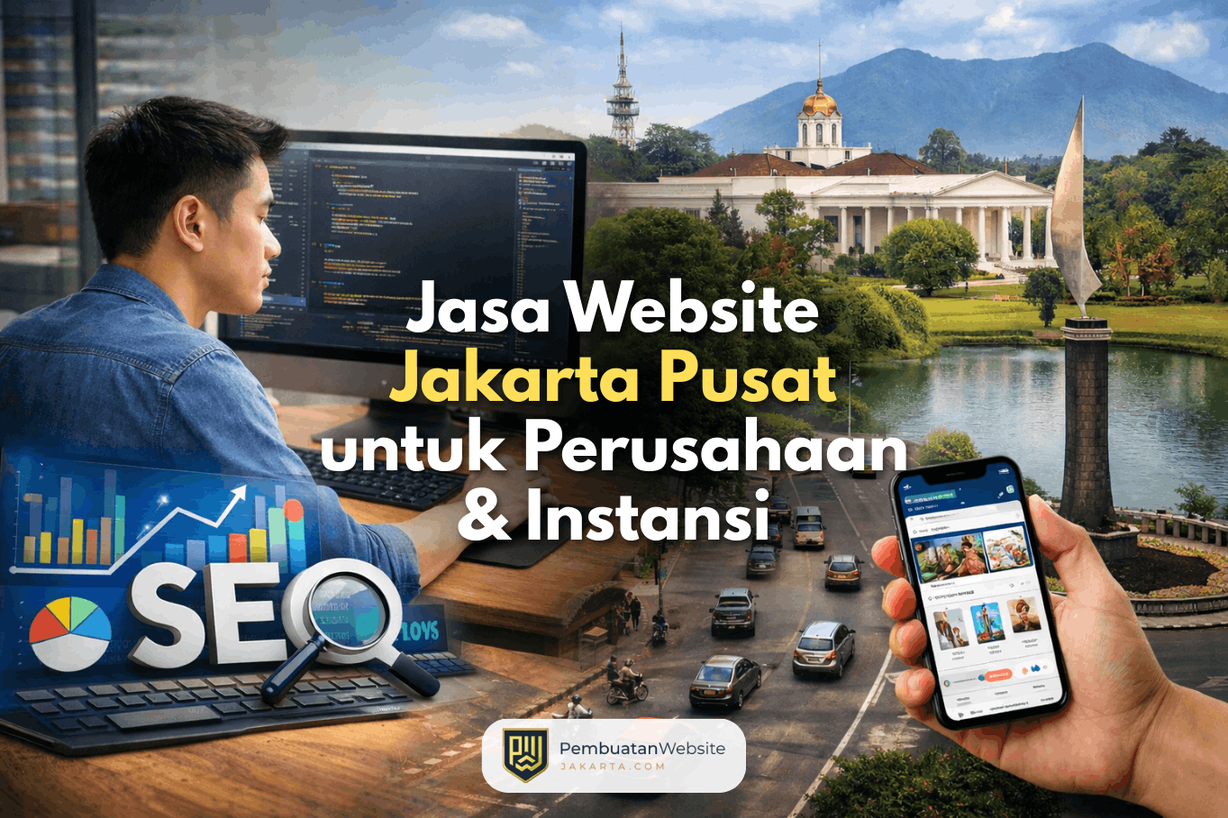 Jasa Website Jakarta Pusat untuk Perusahaan & Instansi
